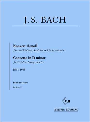 Cover - Bach, Concerto in D minor